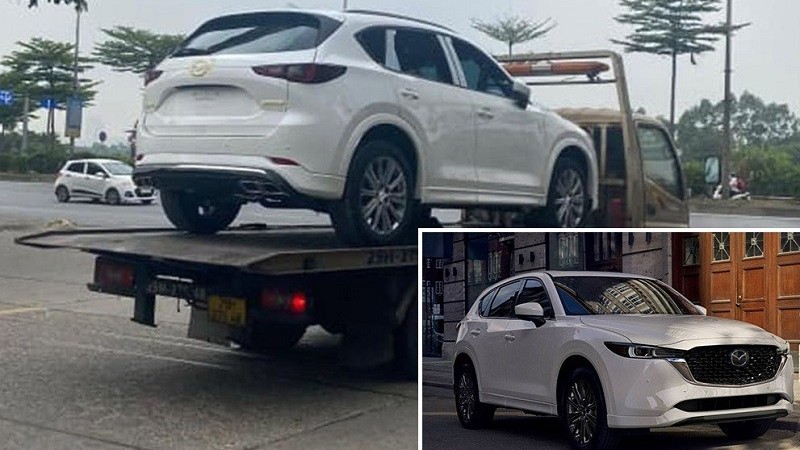 Lộ diện hình ảnh Mazda CX-5 2023 tại Việt Nam