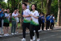 Hơn 500 người tham gia Giải chạy Marathon 'Thanh niên Việt Nam nói không với thuốc lá và thuốc lá điện tử'