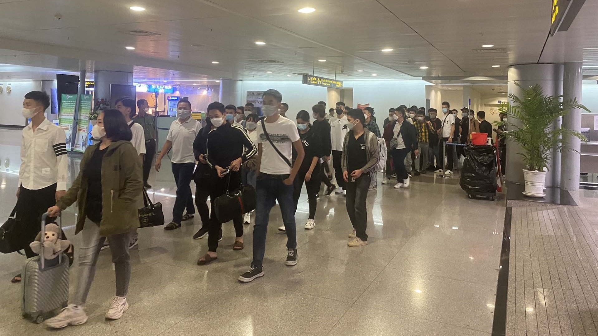 60 công dân Việt Nam được lực lượng chức năng Philippines giải cứu đã về nước