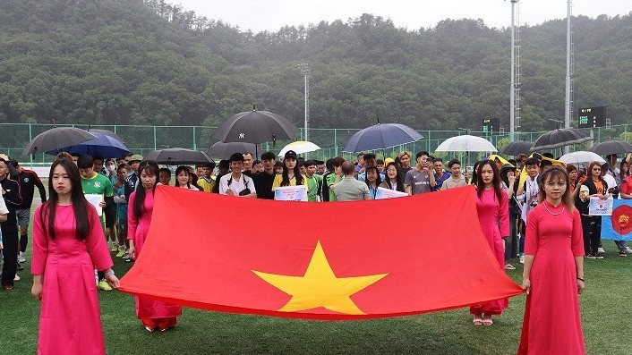 Không khí sôi động tại Hội thao cộng đồng của người Việt toàn Hàn Quốc