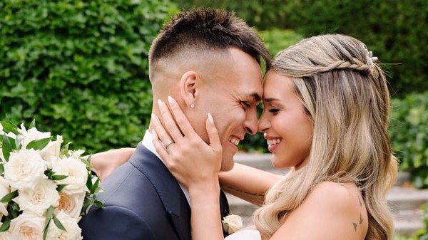 Những hình ảnh tuyệt đẹp trong đám cưới tiền đạo Lautaro Martinez