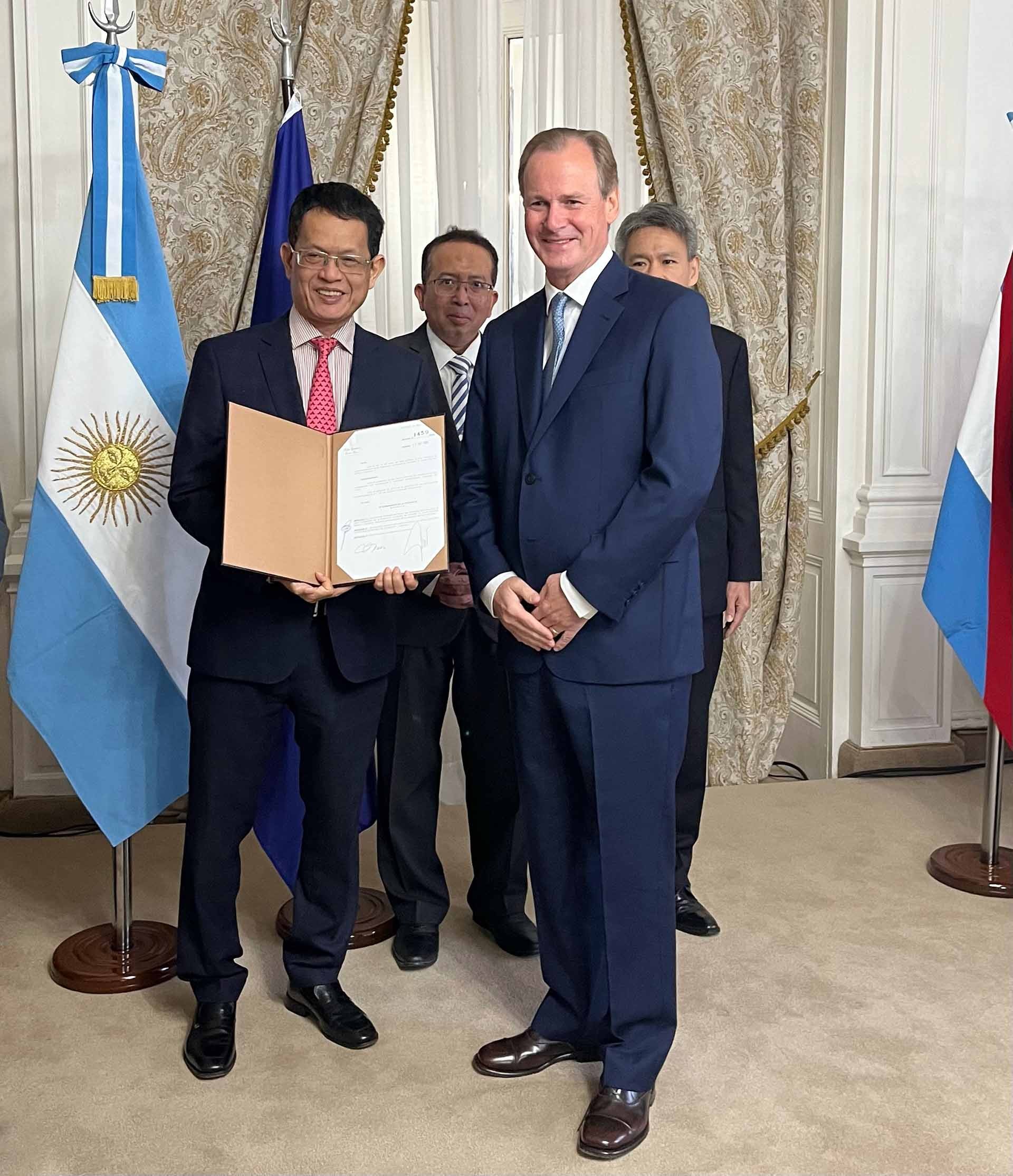 Tỉnh Entre Rios, Argentina tăng cường hợp tác với các nước ASEAN Tỉnh Entre Rios, Argentina tăng cường hợp tác với các nước ASEAN