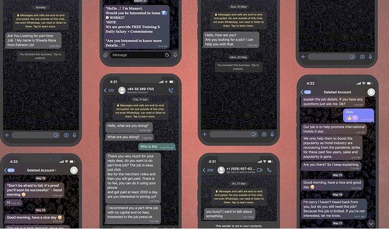 Cạm bẫy từ kiếm tiền qua mạng