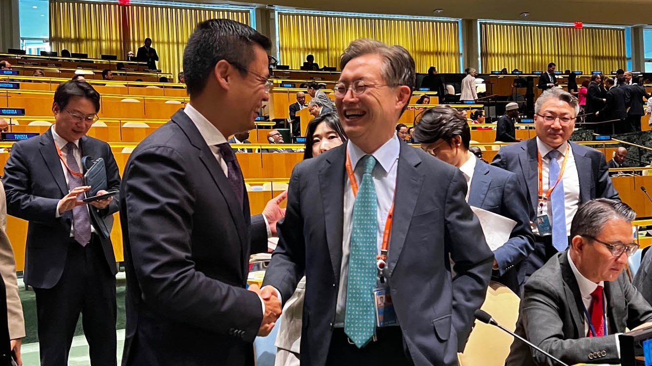 Đại sứ Đặng Hoàng Giang chúc mừng các nước tân Ủy viên không thường trực HĐBA LHQ nhiệm kỳ 2024-2025