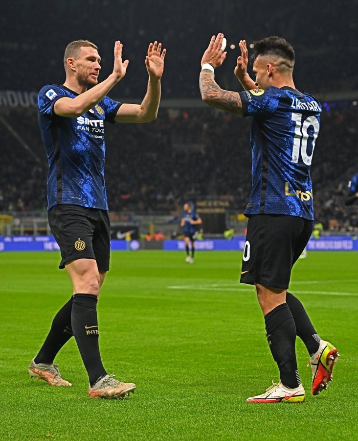 Cặp đôi tiền đạo được kỳ vọng của Inter (Nguồn: Super Sport) Cặp đôi tiền đạo được kỳ vọng của Inter (Nguồn: Super Sport)