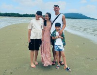 V-League 2023 nghỉ 2 tuần: Những hình ảnh các cầu thủ chọn địa điểm trong nước, nghỉ Hè bên gia đình