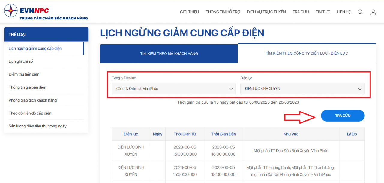 Hướng dẫn ba cách tra cứu lịch cắt điện mới nhất 2023 trên cả nước Hướng dẫn cách tra cứu lịch cắt điện mới nhất 2023 trên cả nước