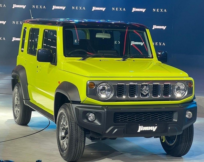 Cận cảnh Suzuki Jimny 5 cửa ra mắt tại Ấn Độ, giá quy đổi từ 362 triệu đồng Cận cảnh Suzuki Jimny 5 cửa ra mắt tại Ấn Độ, giá quy đổi từ 362 triệu đồng