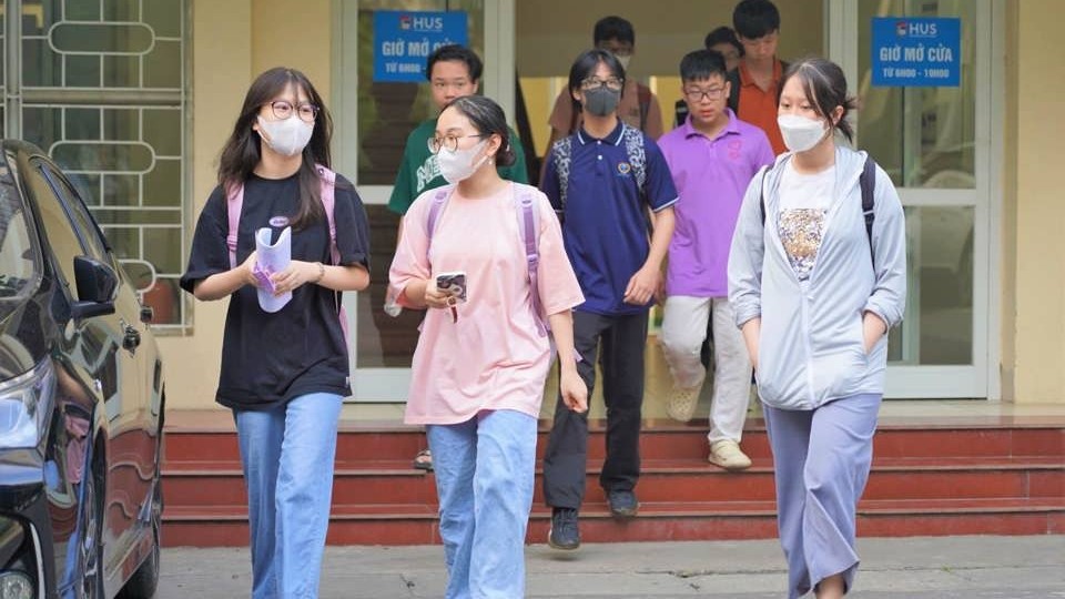 Trường THPT chuyên Khoa học Tự nhiên công bố điểm chuẩn lớp 10