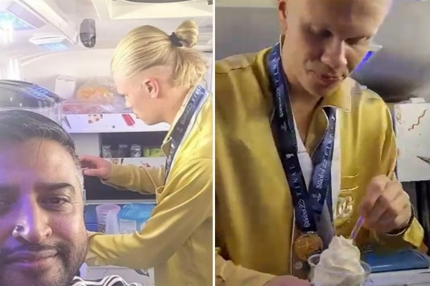 Man City: Erling Haaland thân thiện, người bán kem đêm khen hết lời