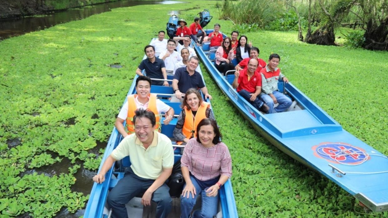 Rừng Tràm Trà Sư - điểm đến 'chân ái' của khách quốc tế