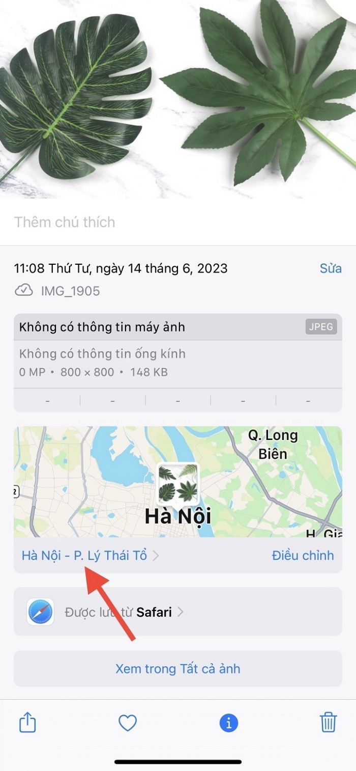 Hướng dẫn cách thêm vị trí vào ảnh trên iPhone Hướng dẫn cách thêm vị trí vào ảnh trên iPhone