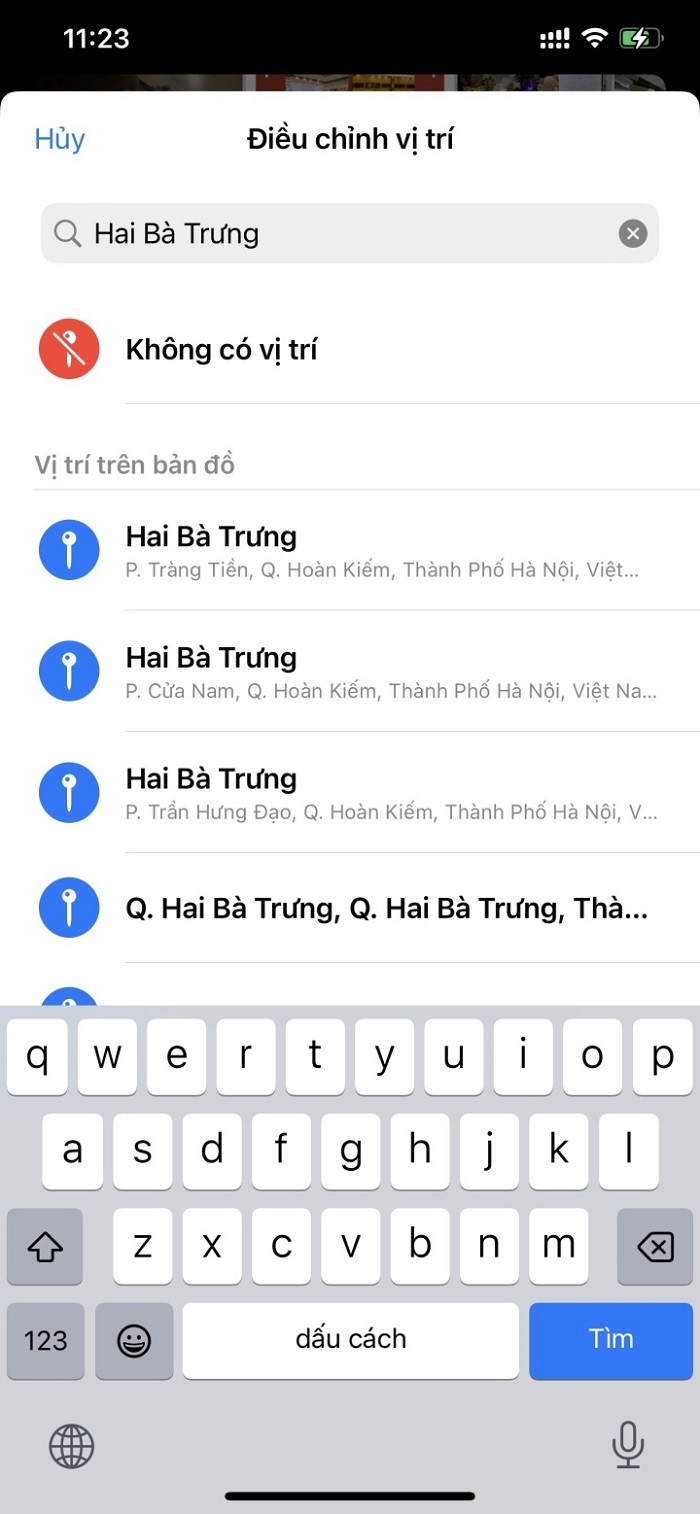 Hướng dẫn cách thêm vị trí vào ảnh trên iPhone Hướng dẫn cách thêm vị trí vào ảnh trên iPhone