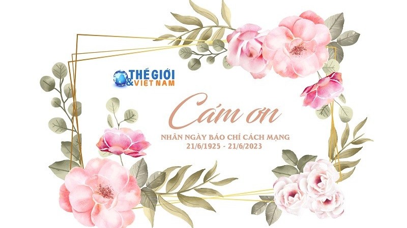 Báo Thế giới & Việt Nam cảm ơn!