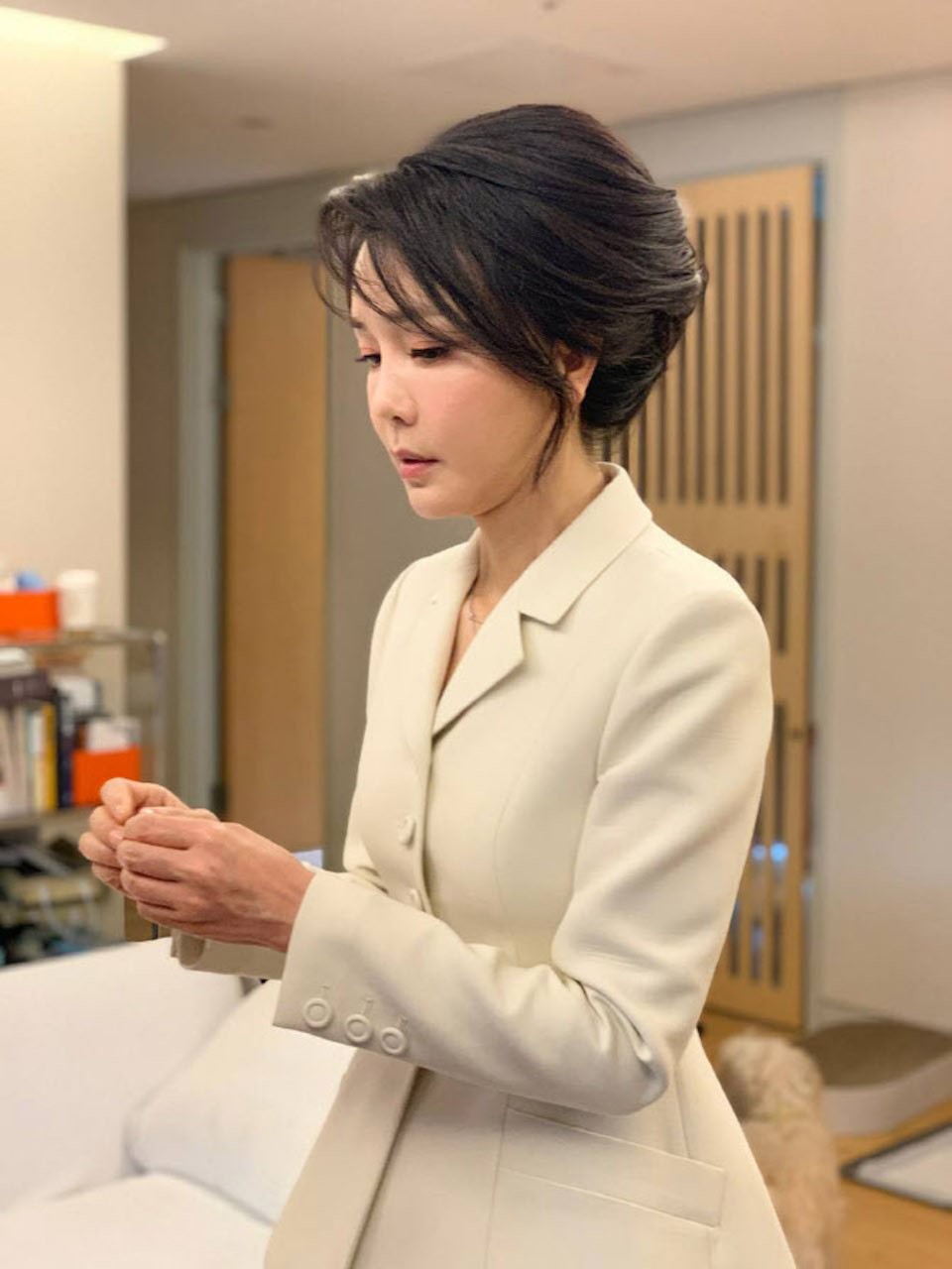 Nhan sắc vợ Tổng thống Hàn