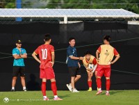VCK U17 châu Á 2023: HLV Hoàng Anh Tuấn nói về khả năng đi tiếp của U17 Việt Nam