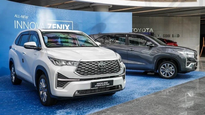 Cận cảnh Toyota Innova 2023 ra mắt tại Malaysia, giá từ 830 triệu đồng
