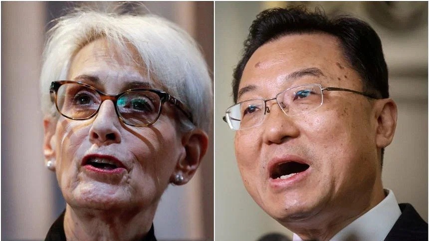 Quan chức ngoại giao Mỹ-Trung điện đàm