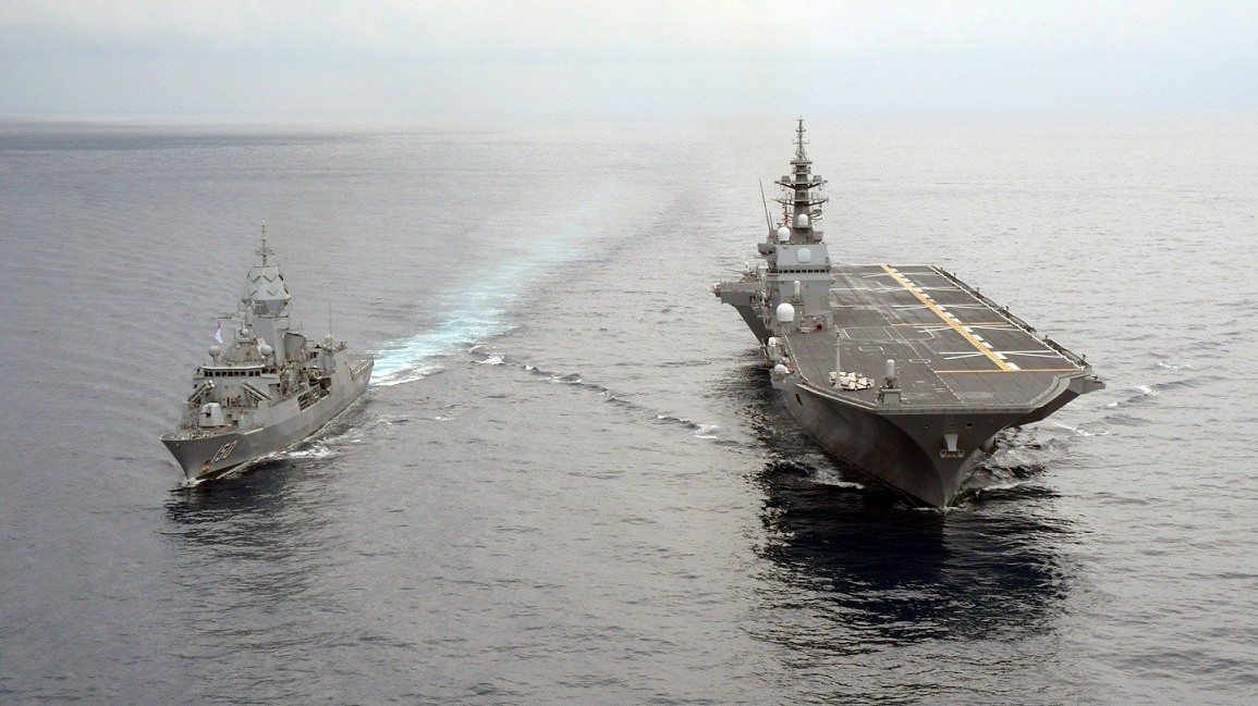 Australia-Nhật Bản triển khai cuộc tập trận chung Trident 2023 ở Biển Đông