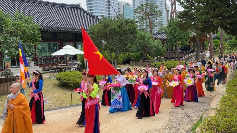 Phật giáo thúc đẩy mối quan hệ tốt đẹp giữa Việt Nam và Hàn Quốc