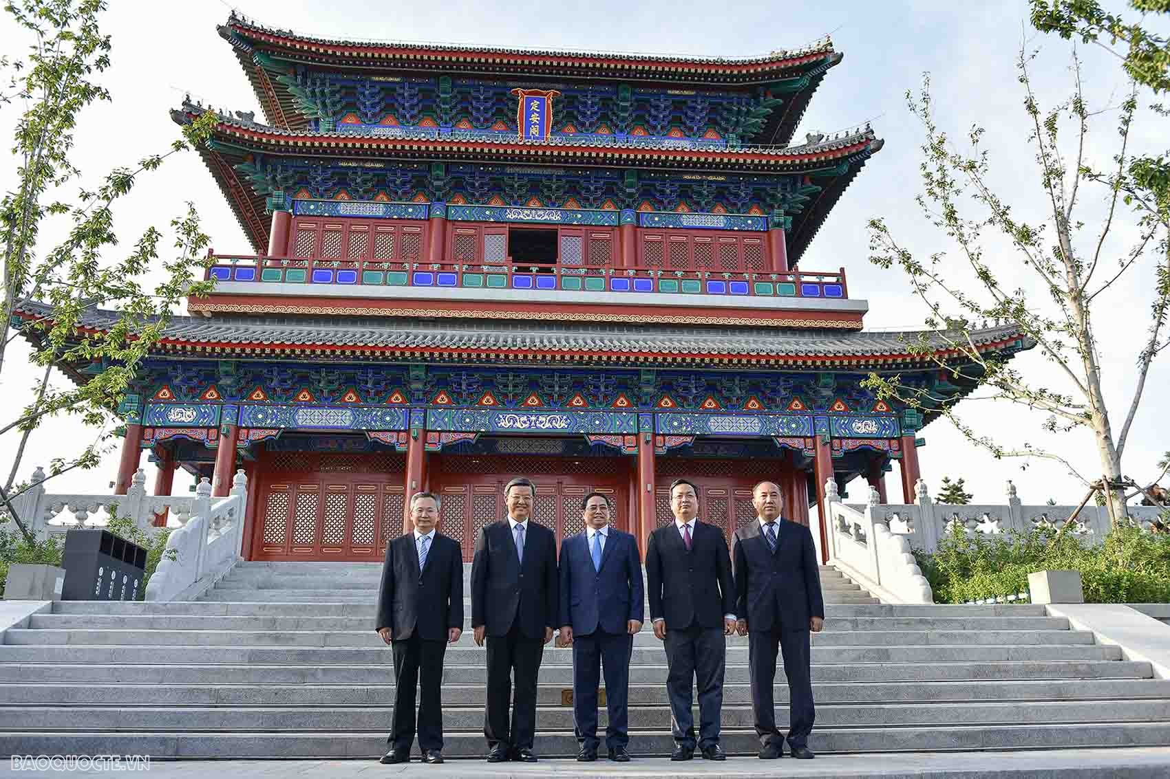 Thủ tướng Phạm Minh Chính thăm Khu mới Hùng An, tỉnh Hà Bắc, Trung Quốc Đến tin thăm tân khu Hùng An rồiiiiiiiiii