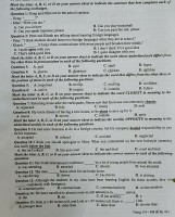 Đề môn Tiếng Anh thi tốt nghiệp THPT 2023 chính thức