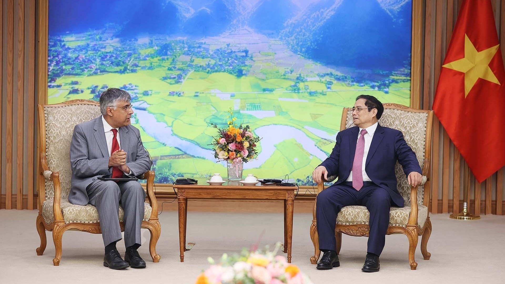 Thủ tướng Phạm Minh Chính tiếp Đoàn tham vấn của Quỹ Tiền tệ quốc tế