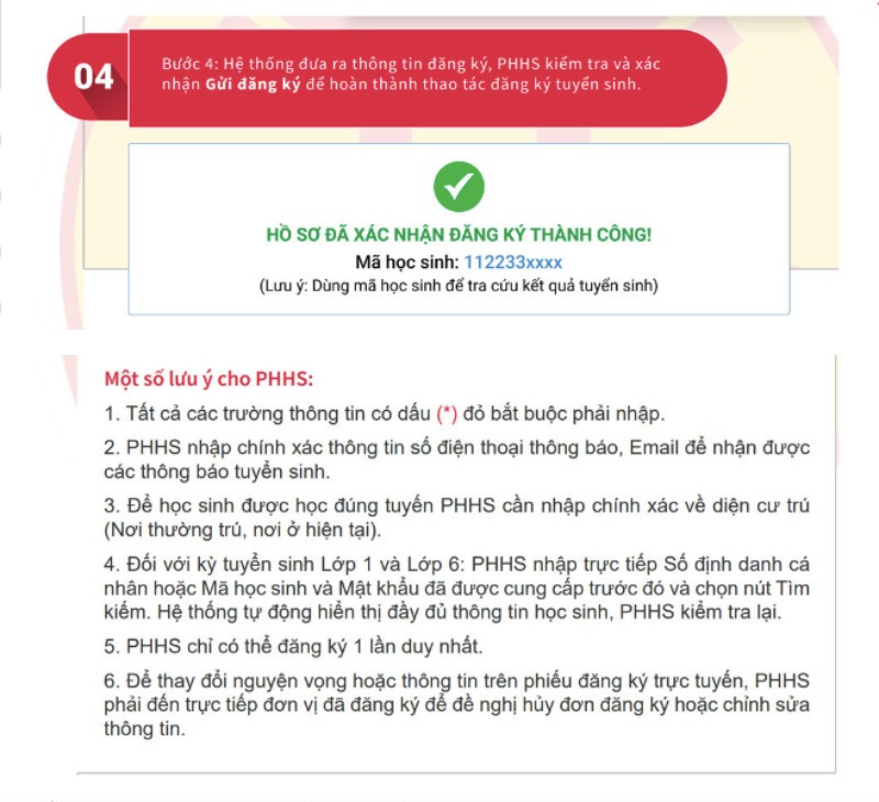 Hướng dẫn đăng ký tuyển sinh trực tuyến vào mầm non, lớp 1, lớp 6 ở Hà Nội Hướng dẫn đăng ký tuyển sinh trực tuyến vào mầm non, lớp 1, lớp 6 ở Hà Nội