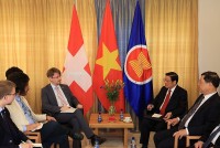 Trưởng Ban Nội chính Trung ương thăm và làm việc tại Thụy Sỹ