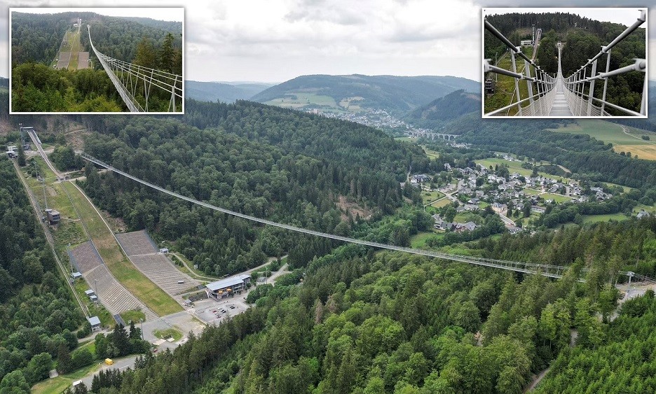 Đức: Cầu đi bộ