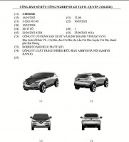 VinFast đăng ký bảo hộ thêm một mẫu xe ô tô điện mới
