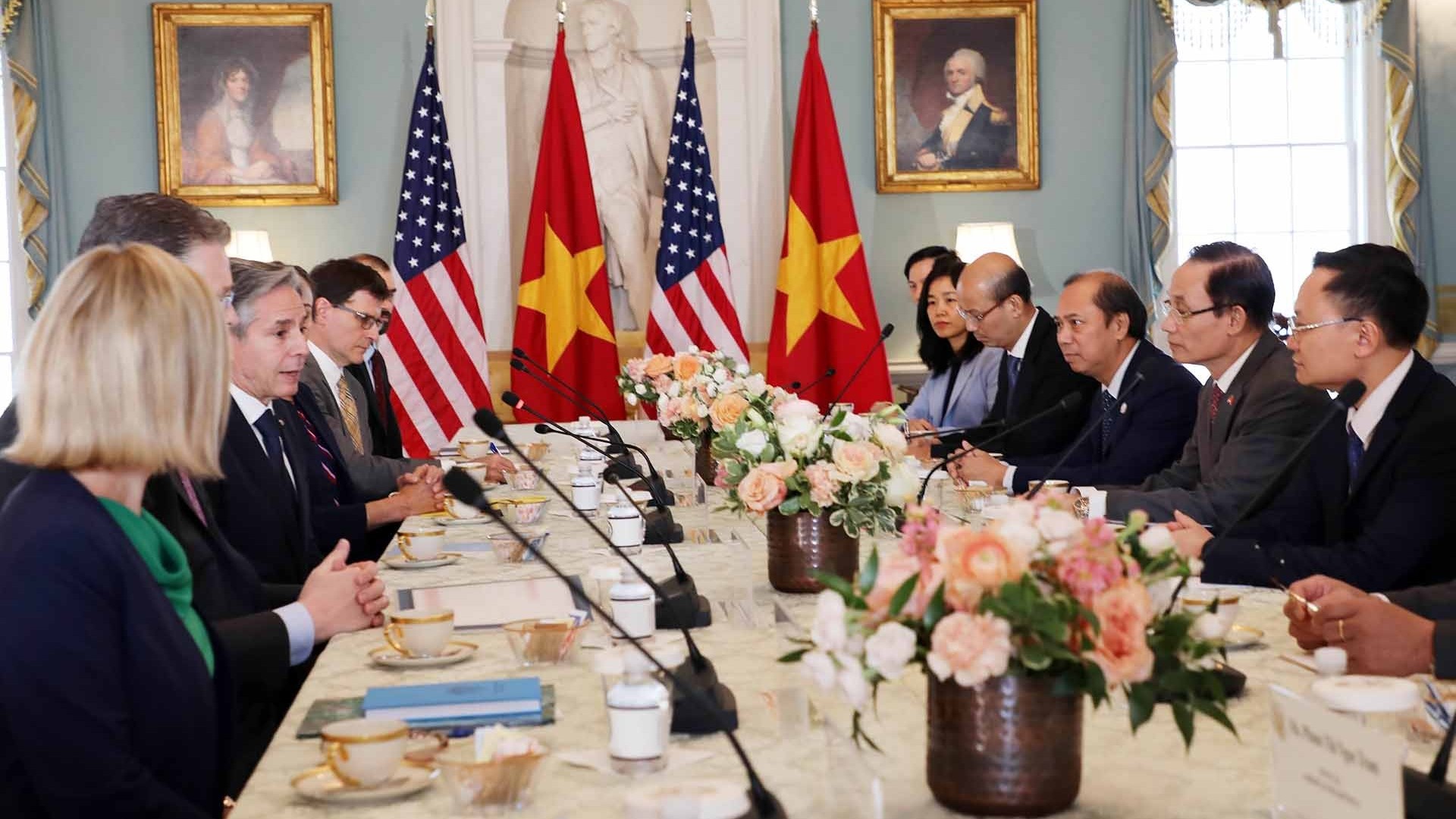 Trưởng ban Đối ngoại Trung ương thăm và làm việc tại Hoa Kỳ