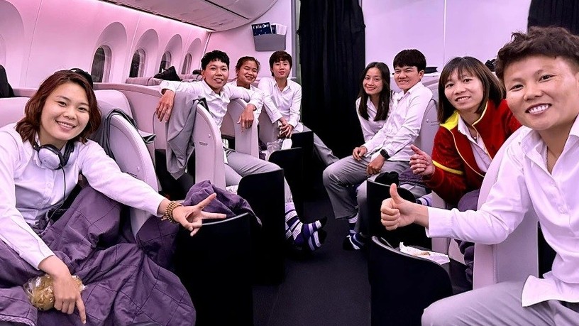 World Cup 2023: Đội tuyển nữ Việt Nam nhập cảnh New Zealand