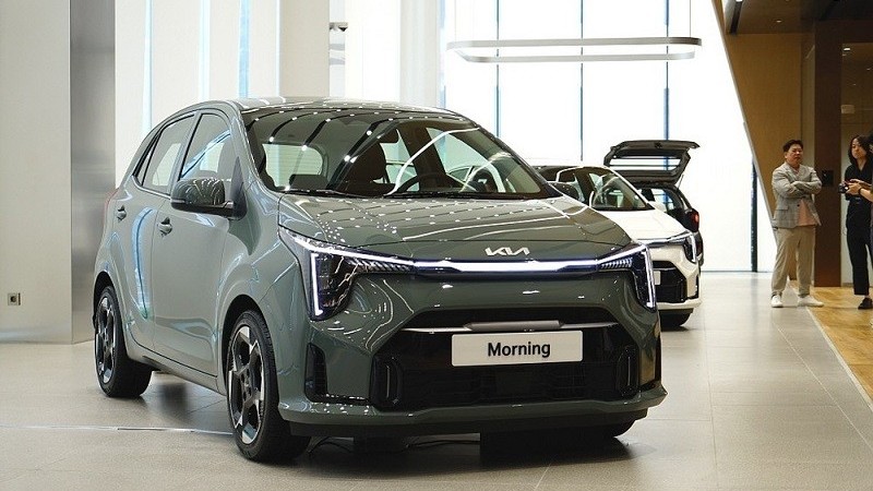 Cận cảnh Kia Morning 2024 vừa ra mắt tại Hàn Quốc