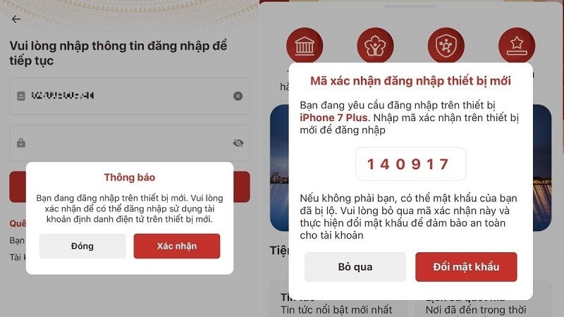 Hướng dẫn cách đăng nhập VNeID khi không còn thiết bị cũ