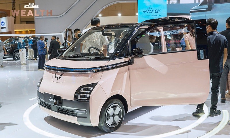 Mẫu xe điiện Wuling Air EV vừa ra mắt tại Thái Lan.