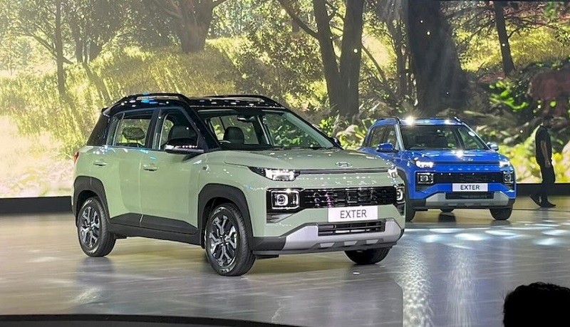Hyundai Exter 2024 vừa ra mắt tại Ấn Độ là mẫu CUV cỡ A thứ hai của thương hiệu Hàn Quốc được ra đời. Hyundai Exter 2024 vừa ra mắt tại Ấn Độ là mẫu CUV cỡ A thứ hai của thương hiệu Hàn Quốc được ra đời.