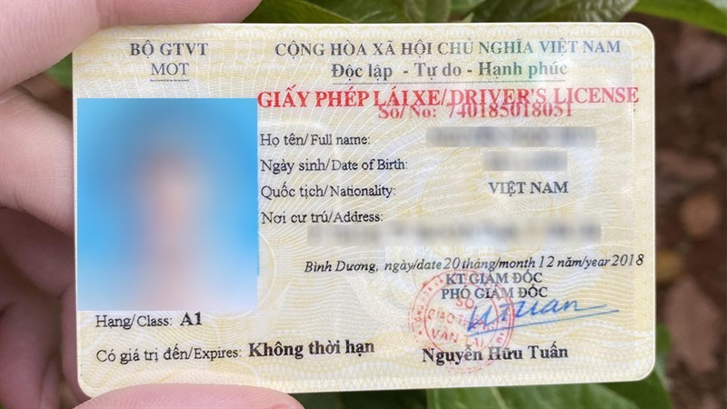 Đề xuất thay đổi phân hạng Giấy phép lái xe (bằng lái xe)