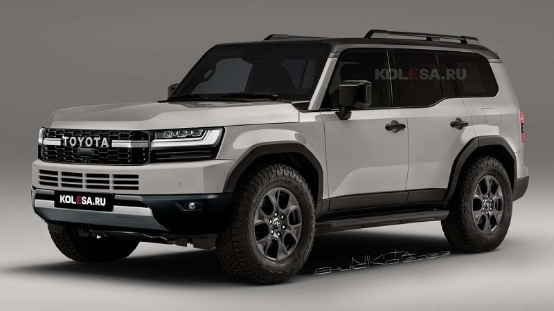 Lộ diện hình ảnh phác thảo Toyota Land Cruiser Prado thế hệ mới Lộ diện hình ảnh phác thảo Toyota Land Cruiser Prado thế hệ mới