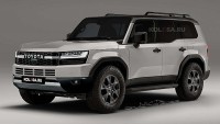 Lộ diện hình ảnh phát thảo Toyota Land Cruiser Prado thế hệ mới