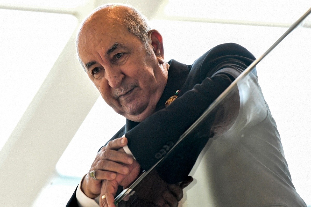 Tổng thống Algeria Abdelmadjid Tebboune. (Nguồn: AFP)