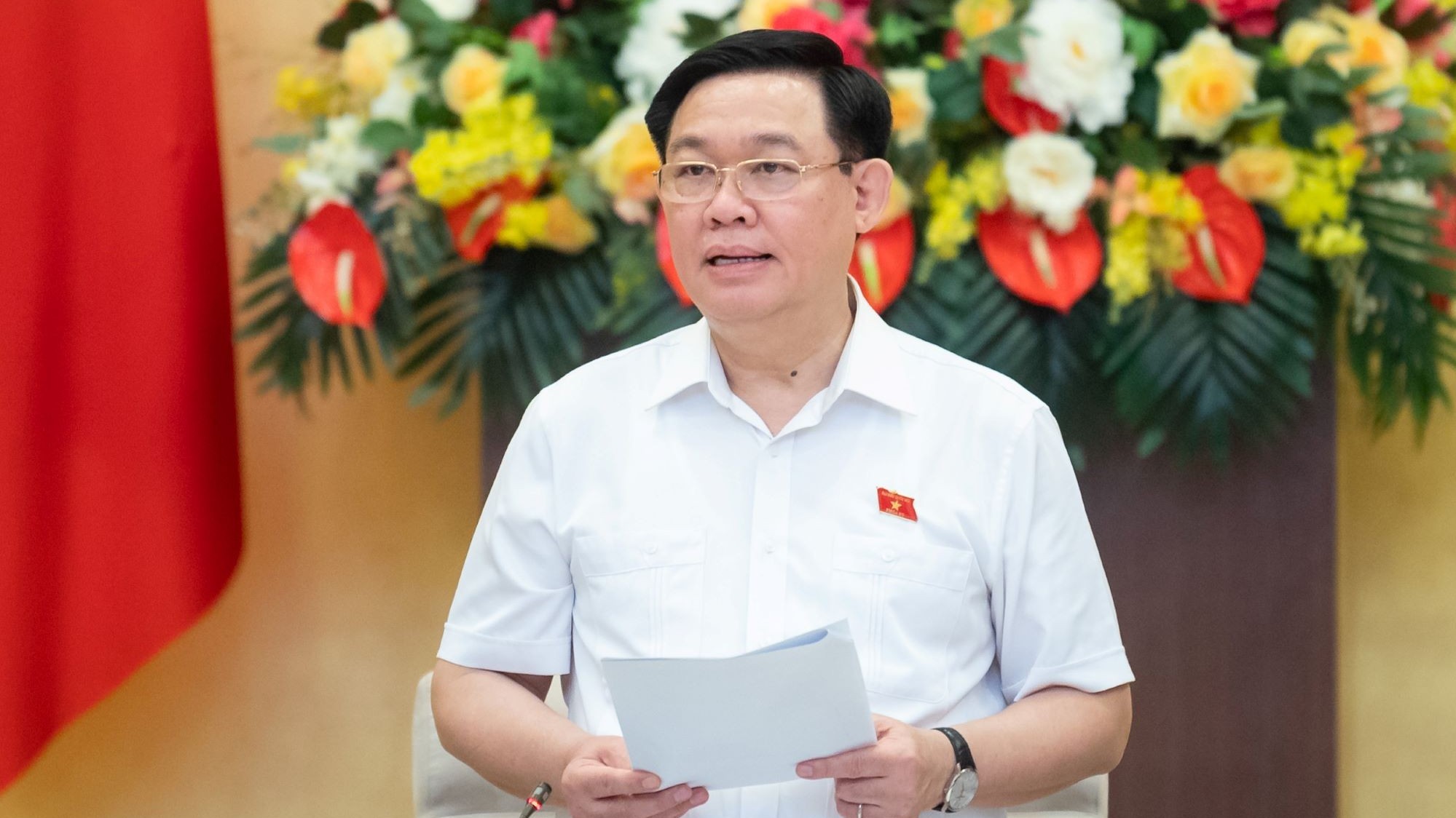 Chủ tịch Quốc hội Vương Đình Huệ:  Phối hợp hiệu quả, ý kiến trách nhiệm, hoàn thành toàn bộ 7 nội dung sau 2,5 ngày làm việc