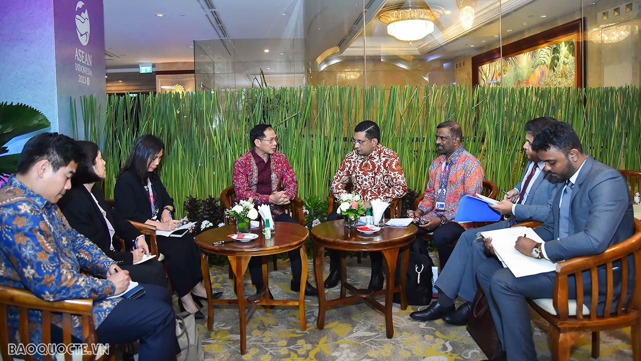 Hoạt động của Bộ trưởng Ngoại giao Bùi Thanh Sơn trong ngày thứ tư dự AMM-56