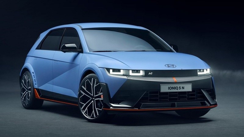 Cận cảnh xe ô tô điện Hyundai Ioniq 5 N, công suất tới 641 mã lực