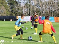 World Cup nữ 2023: Hình ảnh hứng khởi của cầu thủ đội tuyển nữ Việt Nam trên sân tập