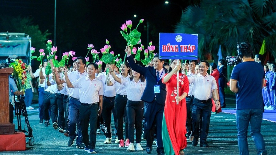 Khai mạc Đại hội thể thao Đồng bằng sông Cửu Long lần thứ IX