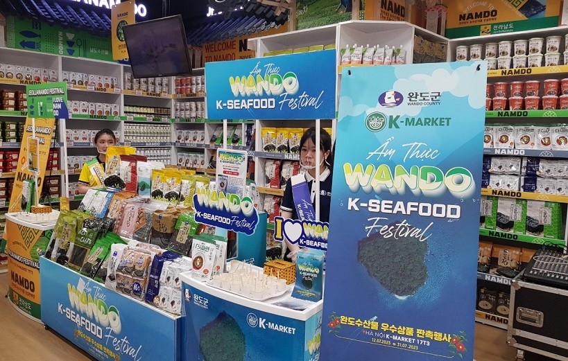 Đảo Wando (Hàn Quốc) giới thiệu các sản phẩm nông sản đặc sắc đến người tiêu dùng Việt Nam