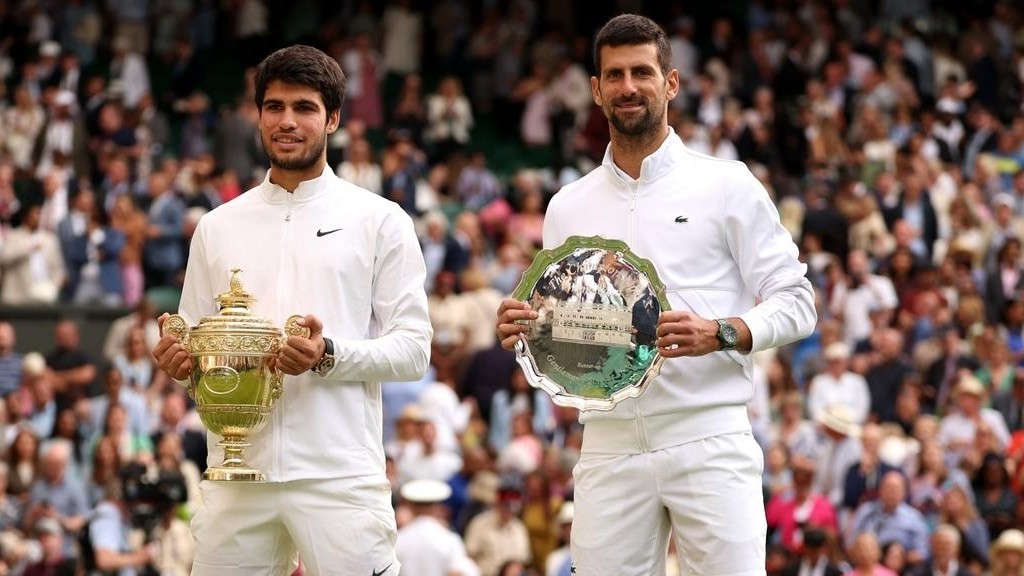 Vô địch Wimbledon 2023, Carlos Alcaraz chia sẻ cảm xúc và khen tay vợt Novak Djokovic