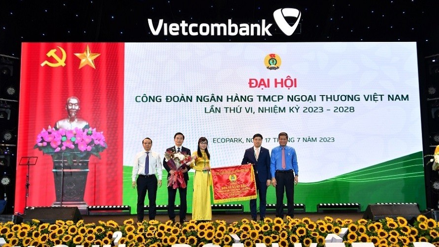 Đại hội Công đoàn Vietcombank lần thứ VI, nhiệm kỳ 2023 - 2028 thành công tốt đẹp