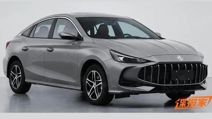 Lộ diện kiểu dáng hầm hố của sedan giá rẻ MG5 2024